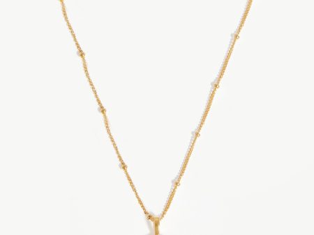 Lucy Williams Mini Beaded Coin Necklace | 18ct Gold Vermeil Online Hot Sale