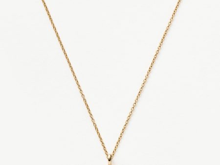 Fine Diamond Initial Mini Pendant Necklace - J | 14ct Solid Yellow Gold Plated Diamond For Discount