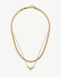 Harris Reed In Good Hands Slider Necklace Set | 18ct Gold Plated For Cheap