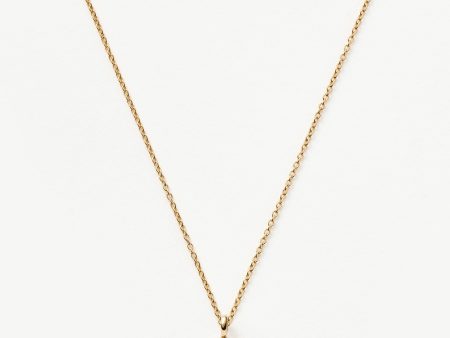 Fine Diamond Initial Mini Pendant Necklace - Y | 14ct Solid Yellow Gold Plated Diamond Online Sale