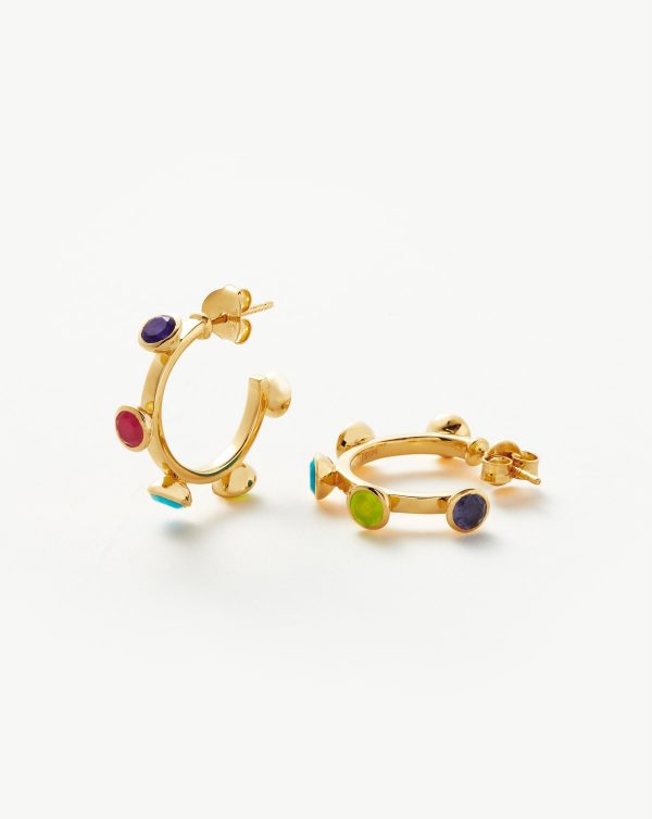 Hot Rox Small Hoop Earrings Online now