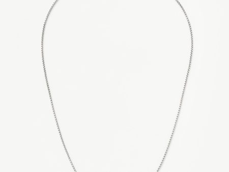 Box Link Chain Necklace | Sterling Silver Online Sale