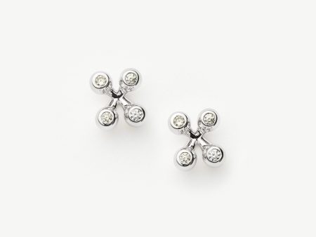 Atom Stud Earrings | Sterling Silver Hot on Sale