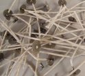 6  Eco Candle Wicks - Natural Cotton Wicks Sale