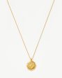 Lucy Williams Engravable Octagon Medallion Coin Necklace | 18ct Gold Plated Supply