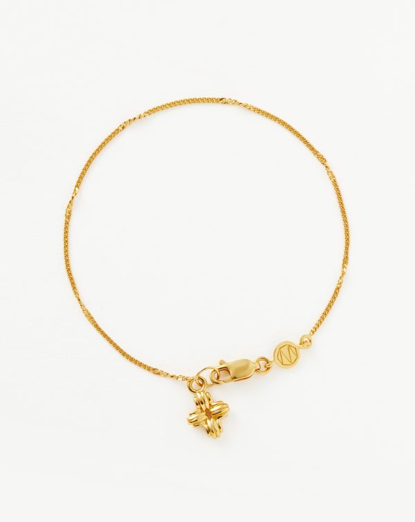 Lucy Williams Mini Ridge Cross Bracelet Online Hot Sale