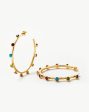 Hot Rox Oversized Hoop Earrings Hot on Sale