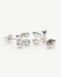 Atom Stud Earrings | Sterling Silver Hot on Sale