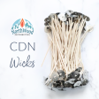 6  CDN (Stabilo KST) Candle Wicks - Braided Cotton Wicks (Flash Sale) Supply