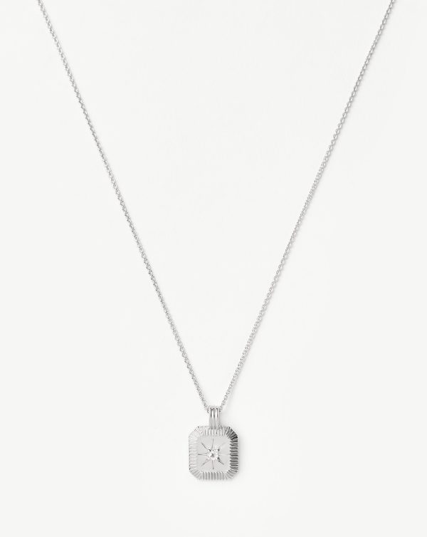 April Birthstone Pendant Necklace | Crystal April Online now