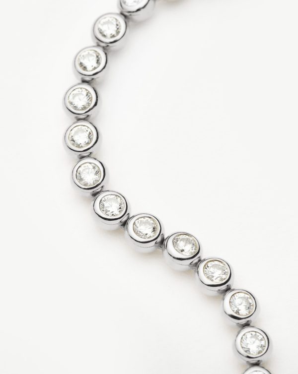 Tennis Round Bracelet | Sterling Silver Cubic Zirconia Supply