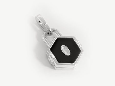 Hex Padlock Locket Clip-On Pendant Online