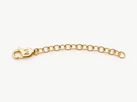 Adjustable Chain Necklace Extender | 18ct Recycled Gold Vermeil Fashion