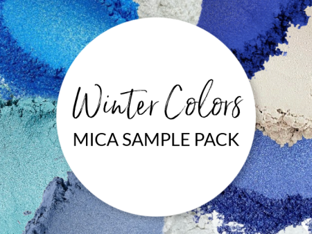 * Winter Colors Mica Sample Pack - 8 Winter Colors on Sale