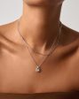 Engravable Small Tag Pendant Necklace | Sterling Silver Sale