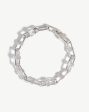 Fused Chunky Ridge Chain Bracelet Discount