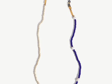 Pearl & Beaded Eyewear Chain | 18ct Gold Plated Multi Beaded Hot on Sale