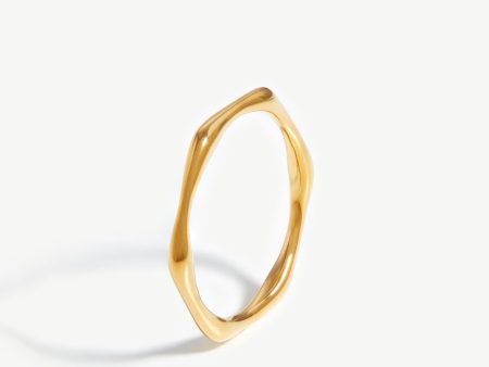 Thin Molten Ring Sale