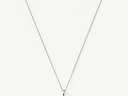 Atom Pendant Necklace | Sterling Silver Cubic Zirconia Hot on Sale