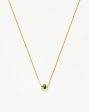 Abacus Beaded Floating Charm Necklace | 18ct Recycled Gold Vermeil on Recycled Sterling Silver Fashion