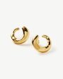 Molten Open Earrings | 18ct Gold Vermeil Online Sale