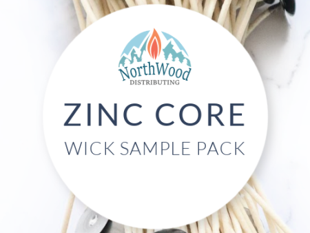 * Sample Pack - Zinc Core Candle Wicks Sale