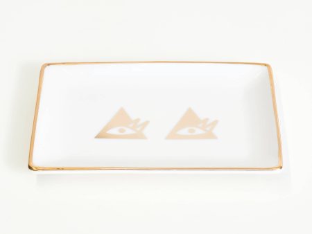 All Eyes on You Trinket Tray | Ceramic Fashion