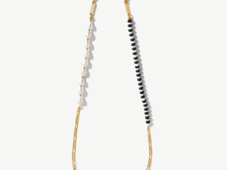 Pearl & Beaded Figaro Eyewear Chain Online now