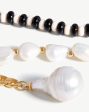 Baroque Pearl & Beaded Figaro Chain Belt Hot on Sale