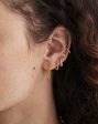 Lucy Williams Rope Chain Stud Earrings on Sale