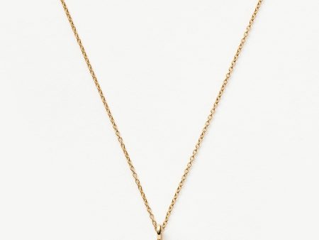 Fine Diamond Initial Mini Pendant Necklace - Z | 14ct Solid Yellow Gold Plated Diamond For Discount