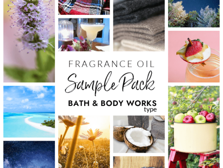 * Bath & Body Works (type) Fragrance Oil Sample Pack Sale