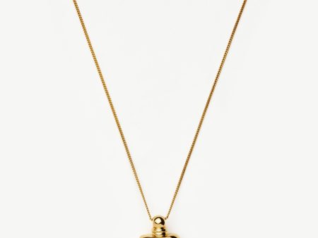 Message in a Bottle Heart Pendant Necklace | 18ct Gold Plated For Cheap