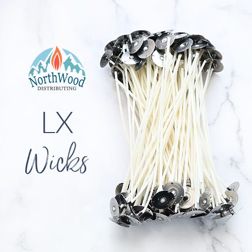 6  LX Candle Wicks - Coreless Braided Wicks (Flash Sale) For Cheap