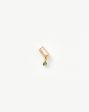 Fine Emerald Single Drop Stud Earring Online