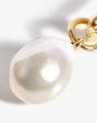 Baroque Pearl Ovate Earrings | 18ct Gold Vermeil Pearl on Sale