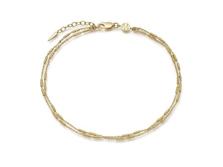 Vervelle Double Chain Anklet Online now