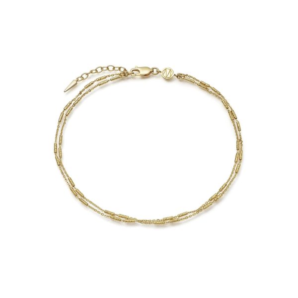 Vervelle Double Chain Anklet Online now