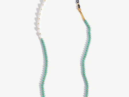 Pearl & Beaded Gemstone Eyewear Chain Fashion