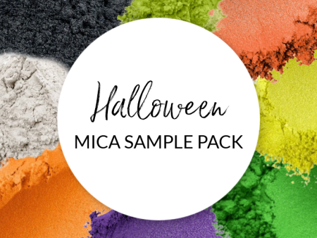 * Halloween Mica Sample Pack - 8 Halloween Colors Online Hot Sale