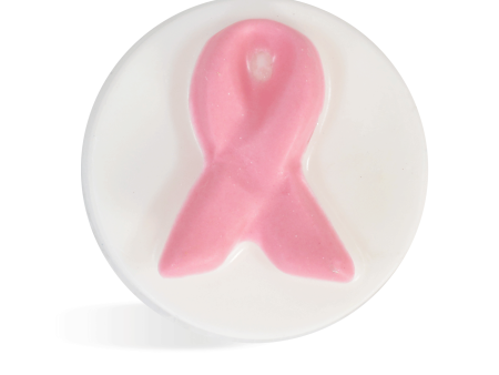 Awareness Ribbon Soap Mold - Small Round Tray Mold Fashion