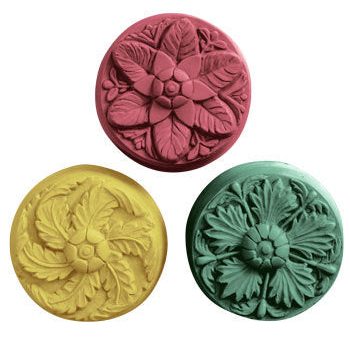 Rosettes Soap Mold Online now