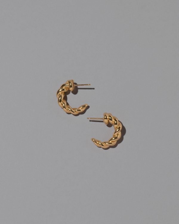 Foothill Hoop Earrings - Solid Gold Discount