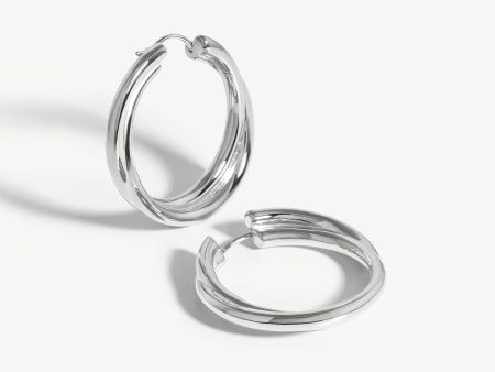 Lucy Williams Entwine Hoop Earrings For Discount