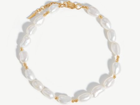 Pearl Beaded Anklet Online Hot Sale