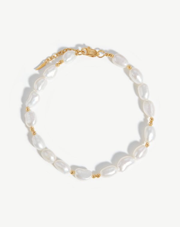 Pearl Beaded Anklet Online Hot Sale