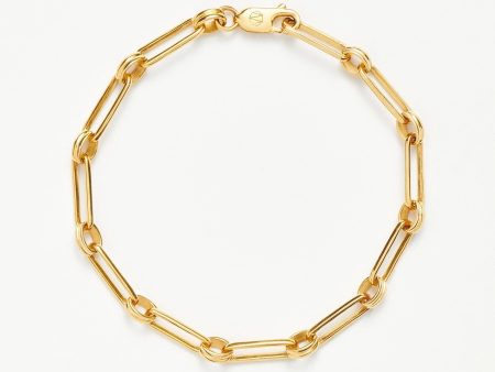 Aegis Chain Bracelet | 18ct Gold Plated Supply