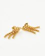 Beaded Waterfall Drop Earrings | 18ct Gold Vermeil For Discount