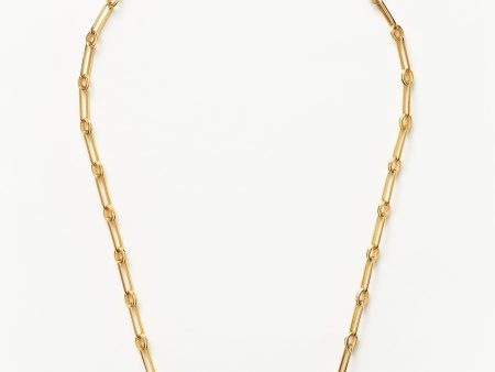 Aegis Chain Necklace | 18ct Gold Plated Online now