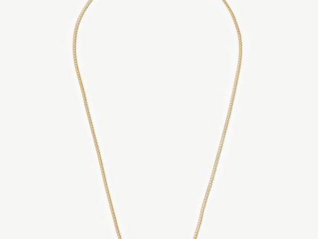 Box Link Chain Necklace | 18ct Gold Vermeil Online Sale